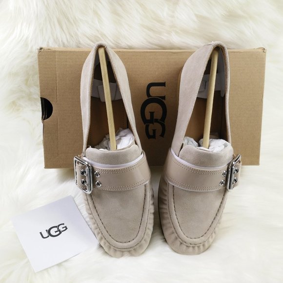 UGG Shoes - UGG Women's Tan Loafers with Buckle